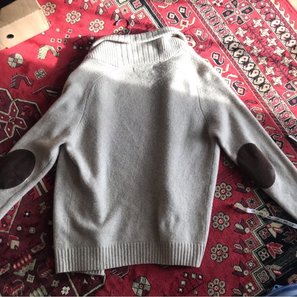 Polo Ralph Lauren 100% Lambswool shawl Cardigan - Picture 8 of 10